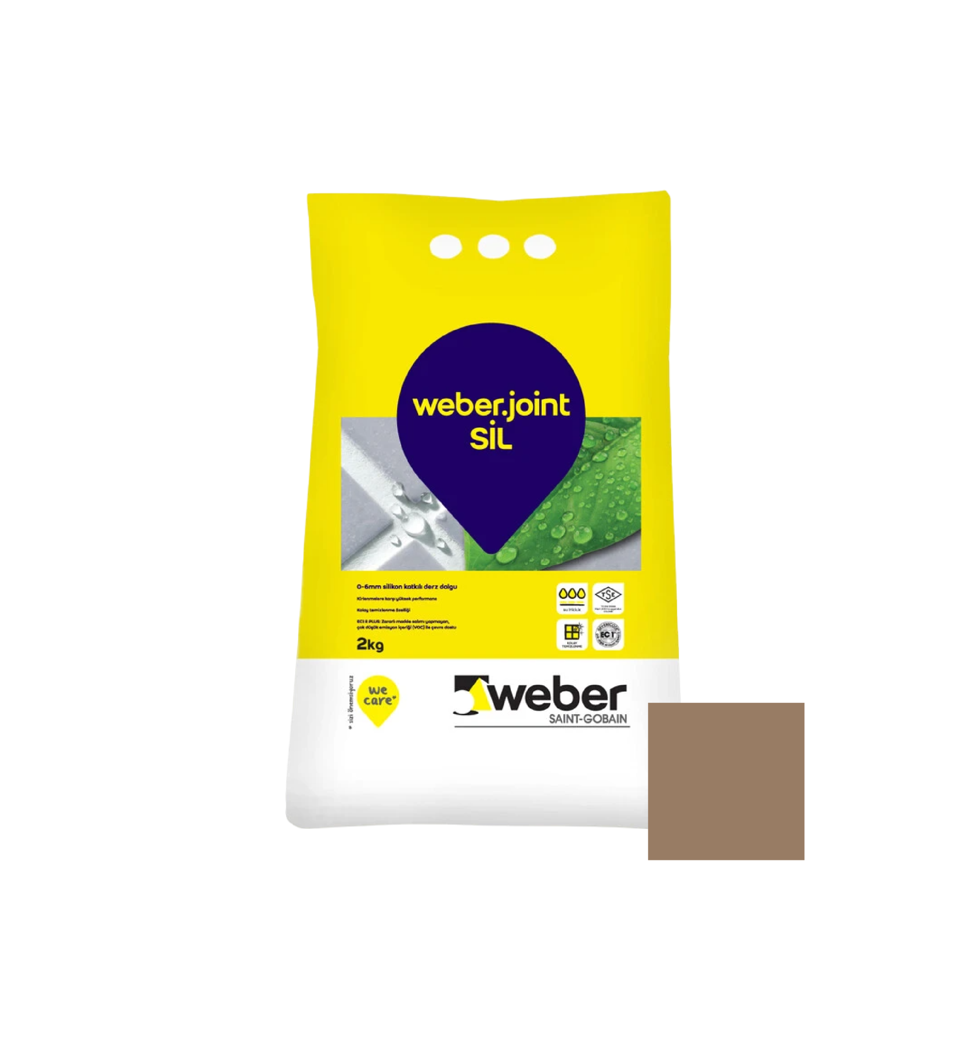 Weber Joint SIL 412-PALANDOKEN Kah ფუგა, ყავისფერი — ფუგა